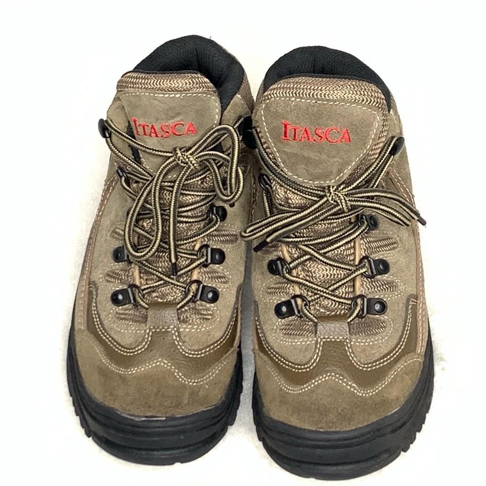 Itasca Brazil Hiker Men’s Leather Upper Nylon Hiking Boots 7.5